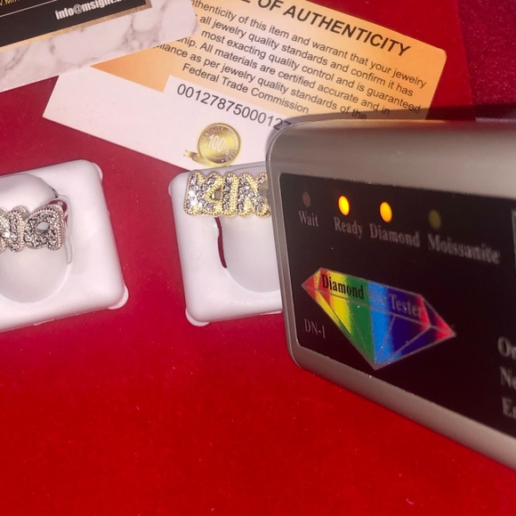 Real diamond King Ring for men, best gift, Free Appraisal Free posh authenticate - Picture 9 of 9